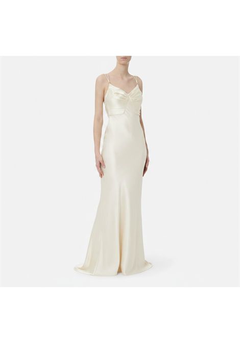 Red Carpet satin dress ELISABETTA FRANCHI | dress | ABR3362E2197